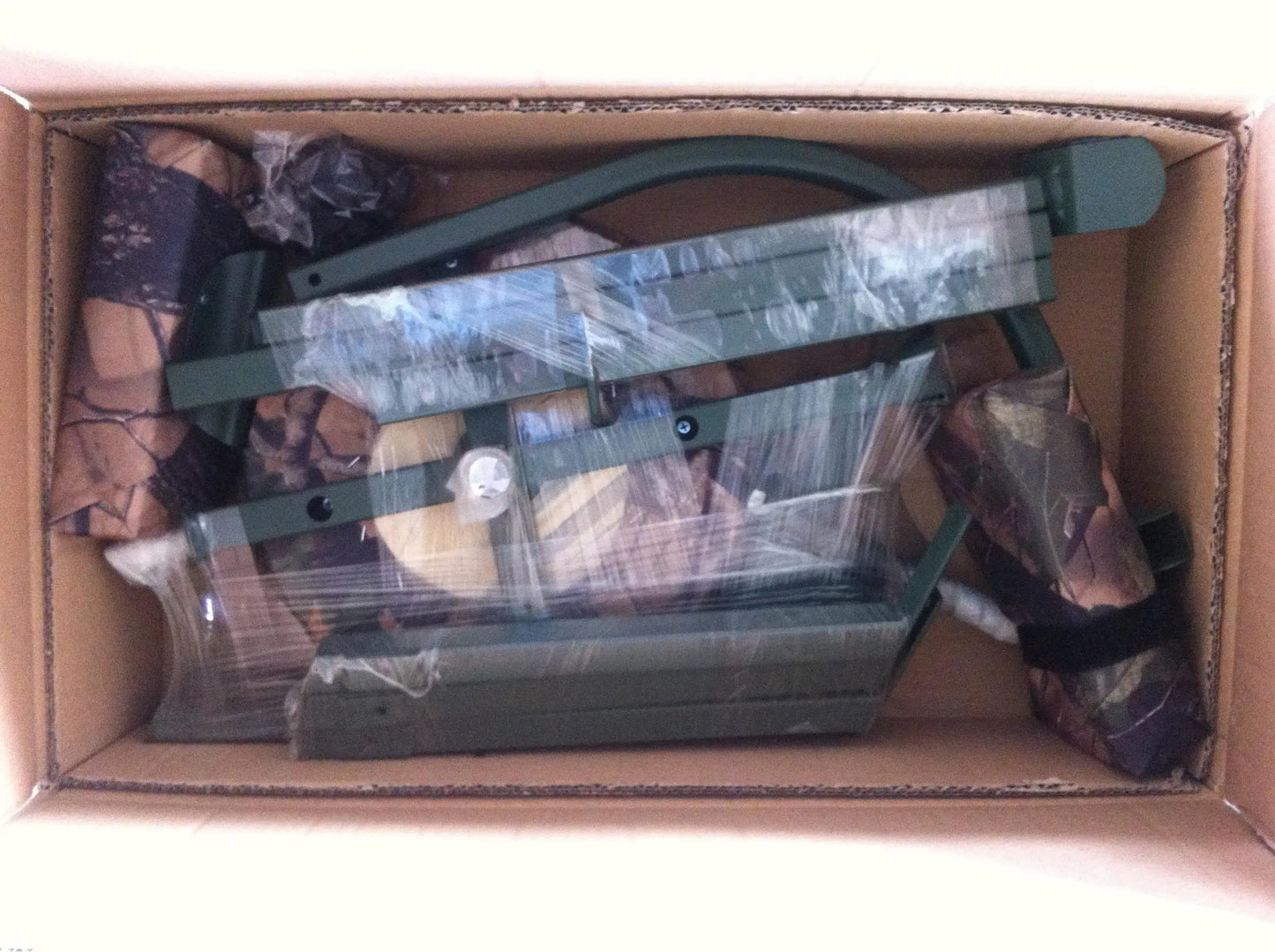 Jagdsitz mit Gewehrauflage